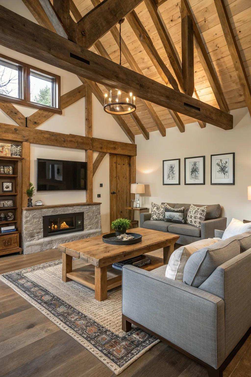 A blend of country charm and modern elegance.