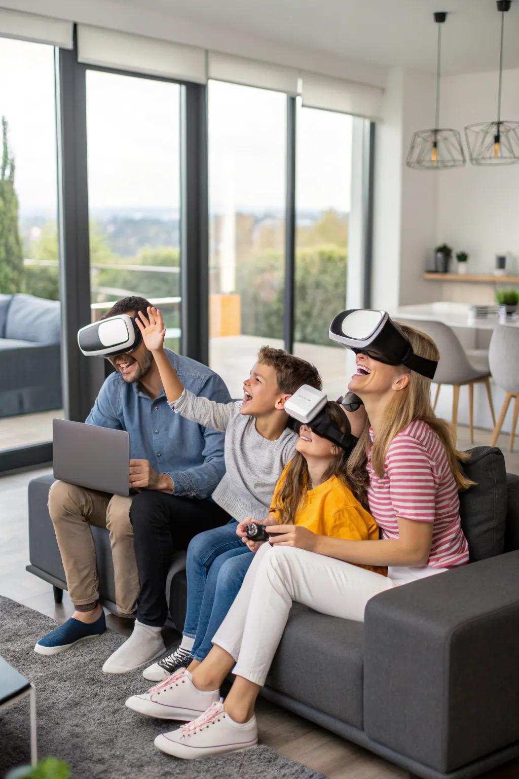 A digital adventure bringing excitement to family time.