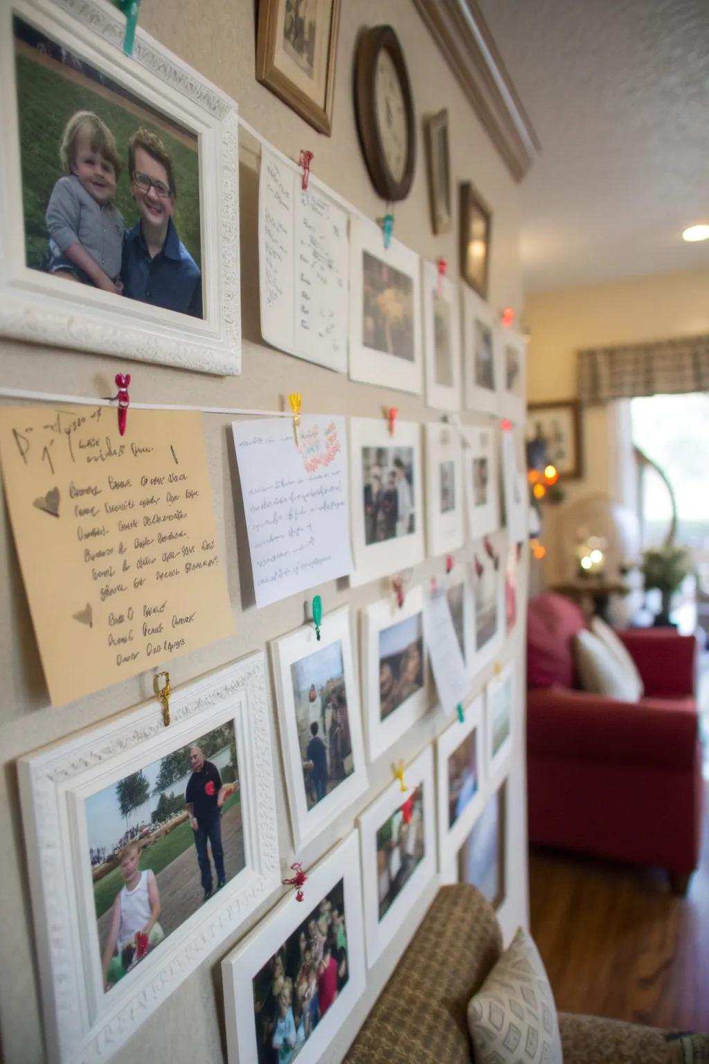 A family chronology that beautifully narrates a family's journey.