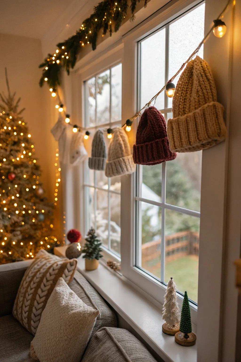 A head hugger garland adds a playful vibe to your decor.