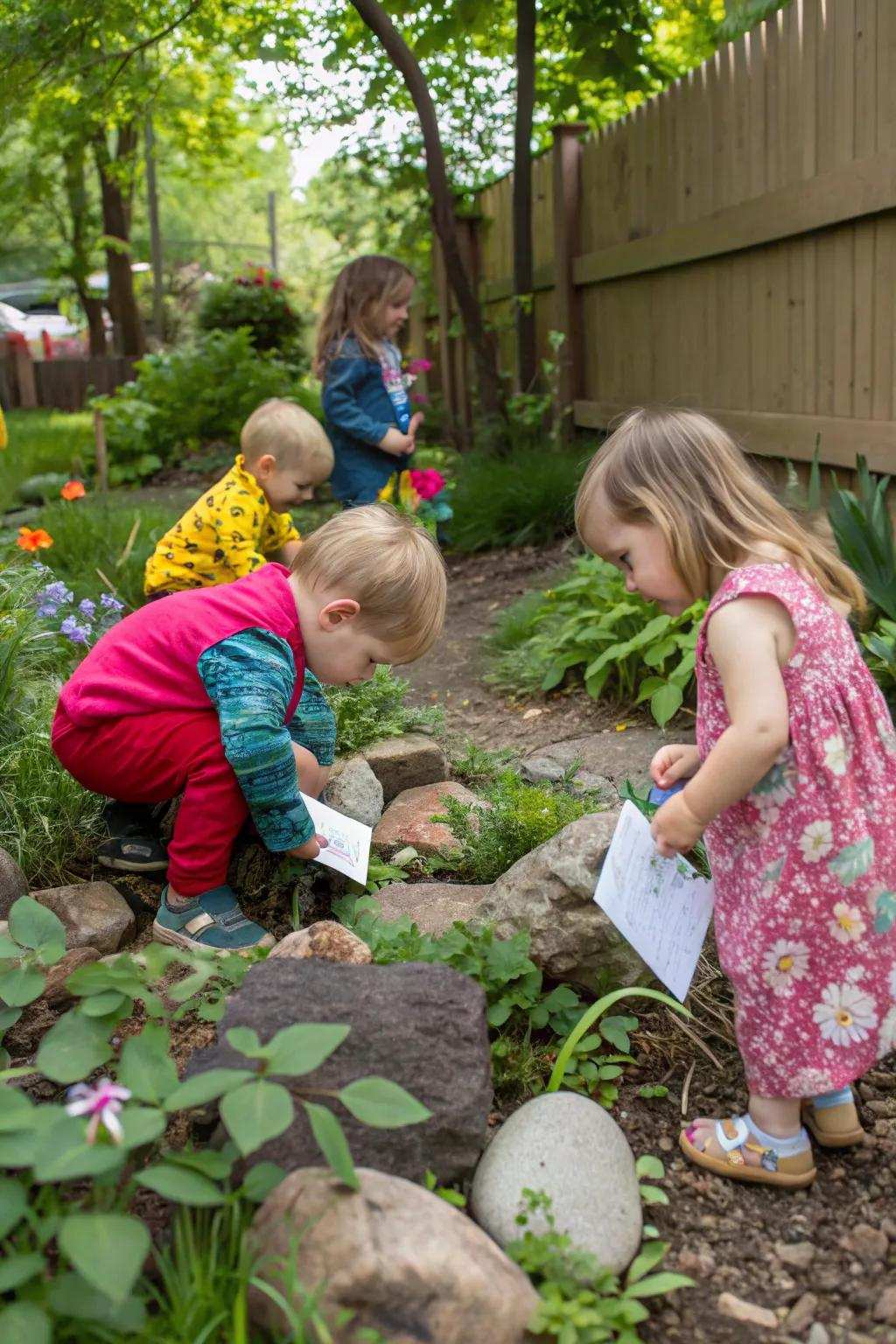 A nature-inspired treasure hunt sparking curiosity and adventure.