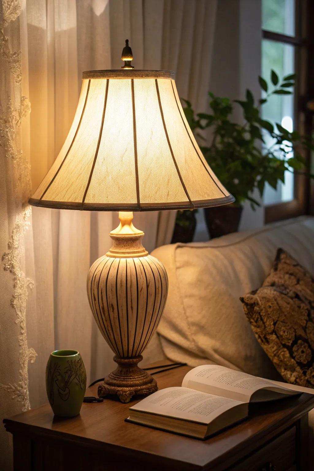 A space immersed in the inviting glow of diffused illumination.