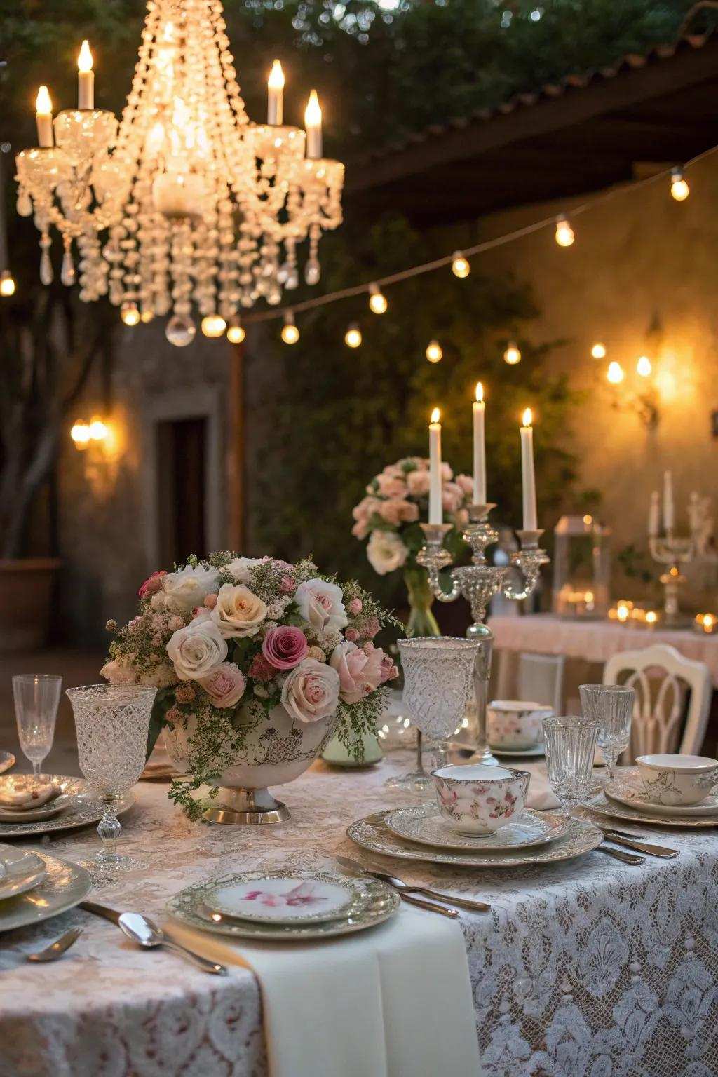 A styled decoration that makes your party whole.
