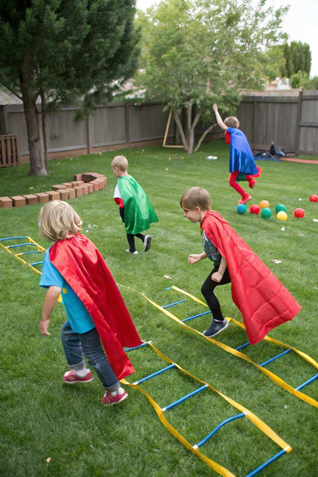 A superhero camp that turns toddlers into little heroes.