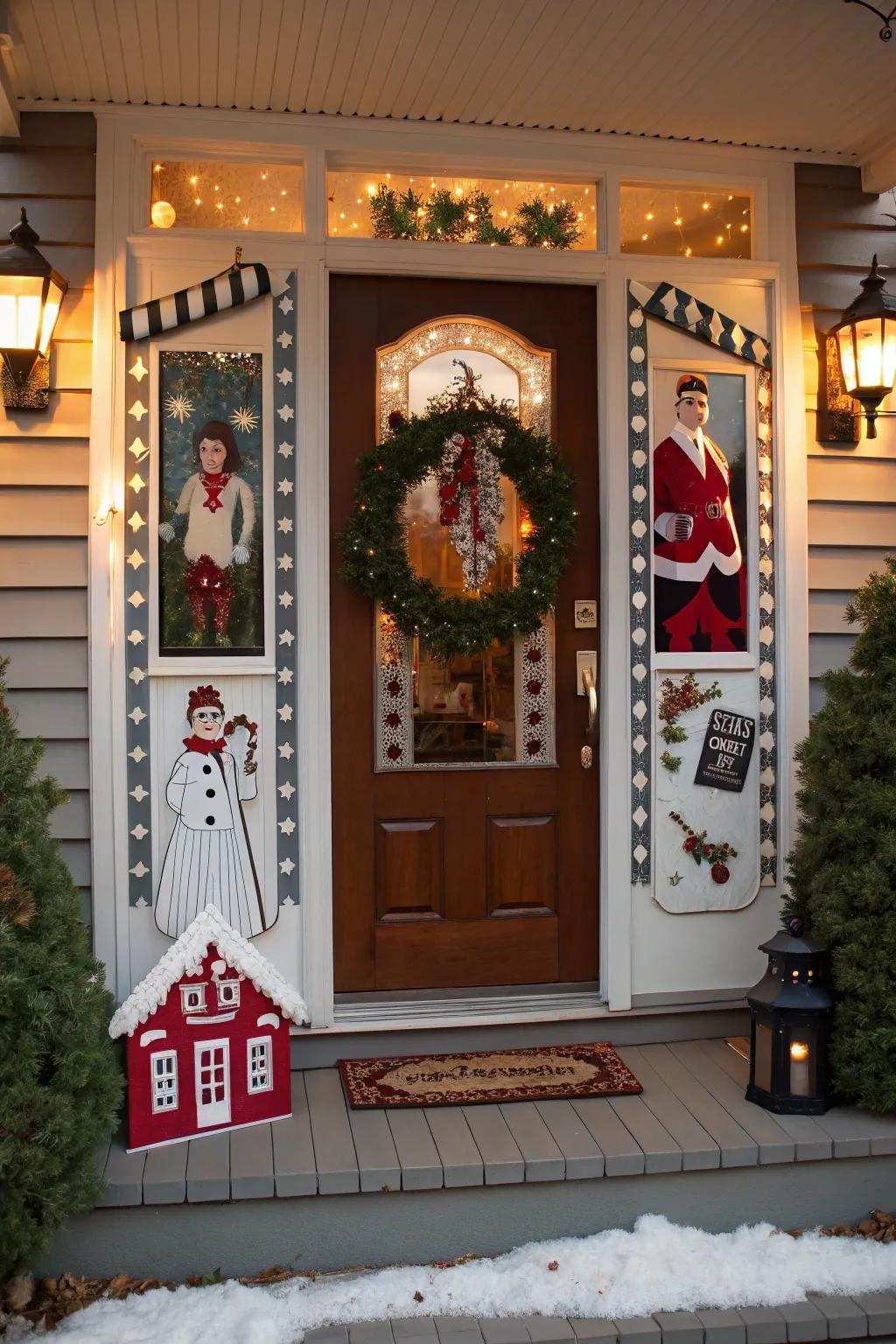 A tribute to cherished holiday films that sparks joy.
