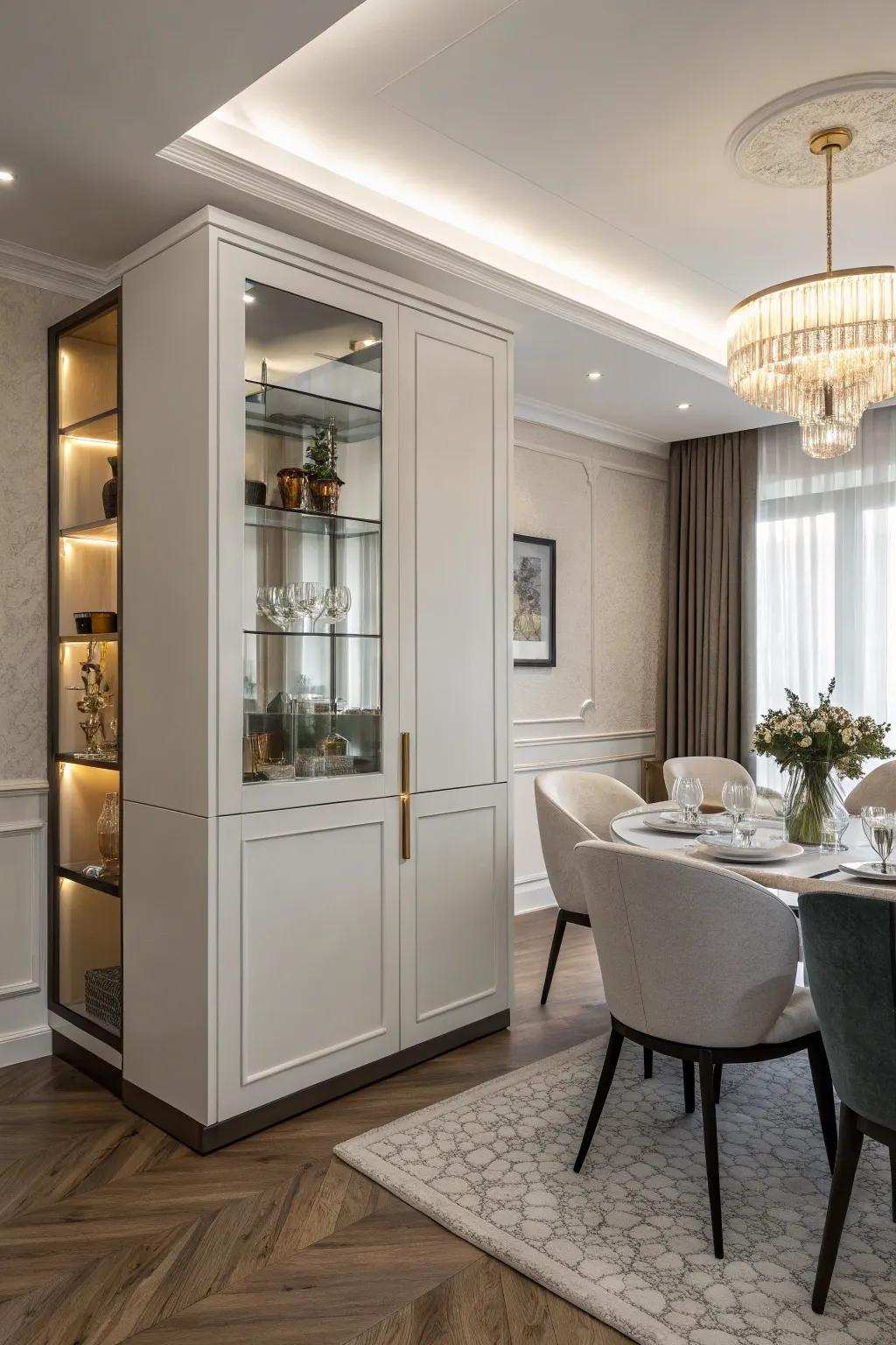 Achieve a polished look through simplified design.