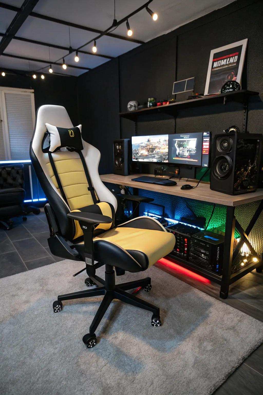 Adaptable features ensure personalized comfort.