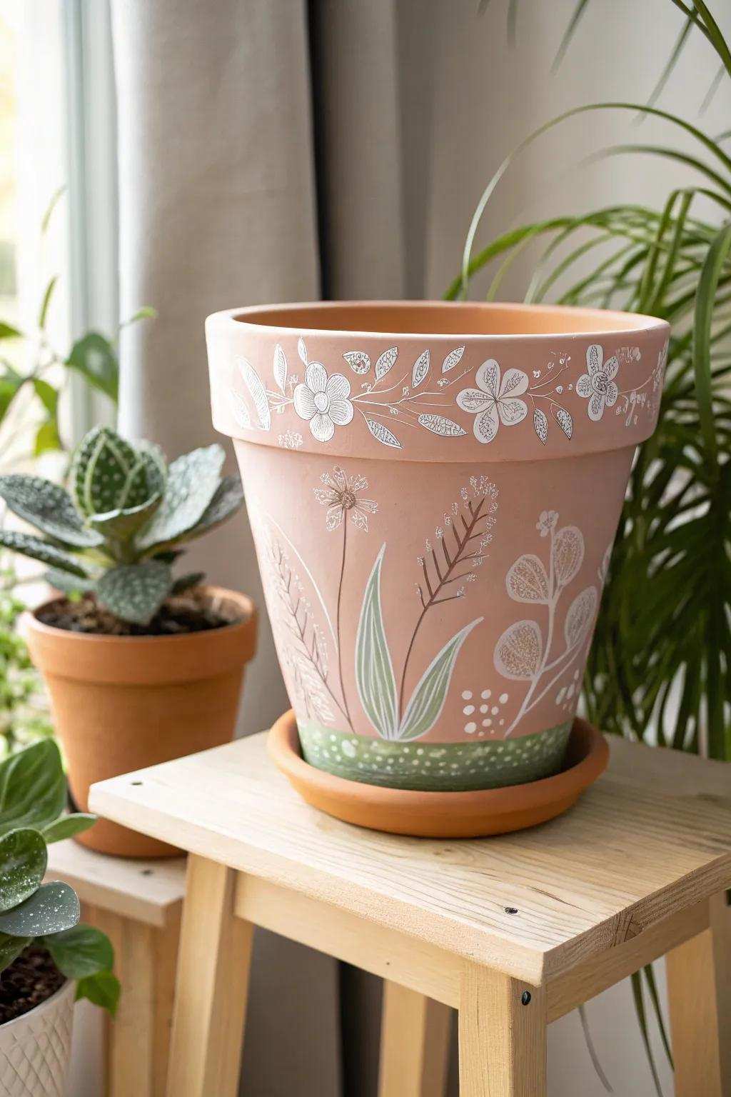 Add a touch of artistry to your garden with embellished herb holders, where creativity meets nature.