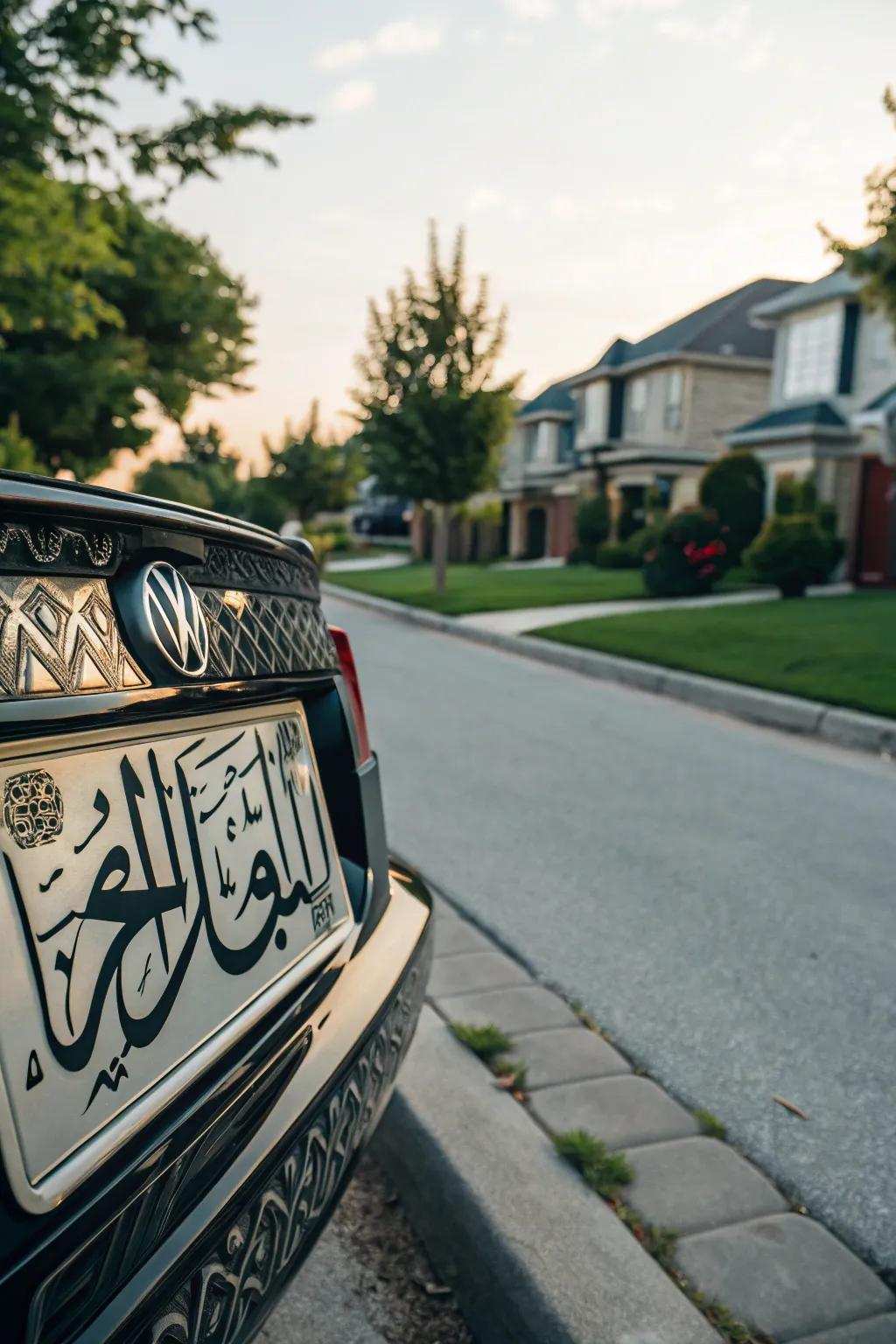 Add refinement with Arabic script.