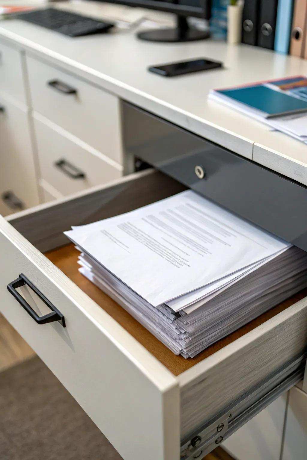 Adopting digital documentation liberates area and advocates ecological mindfulness.