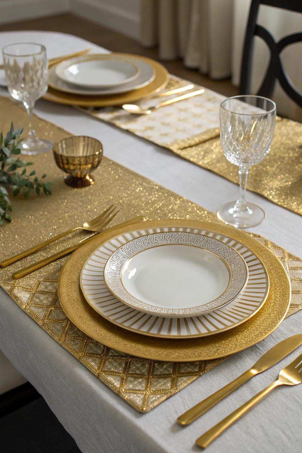 An elegant table design that amplifies the dining experience.