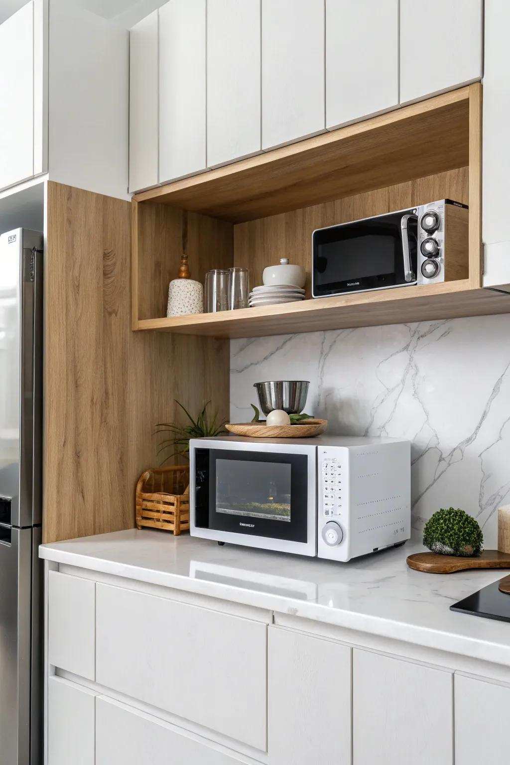 An open deck rapid food cooker presents effortless access and improves kitchen design.