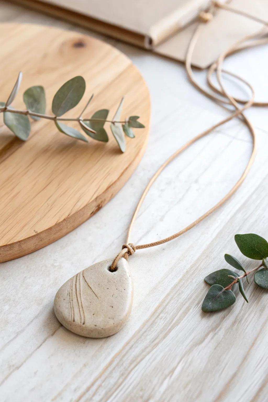 Appreciate simplicity with an air-dry clay charm, where minimalist design meets natural beauty.