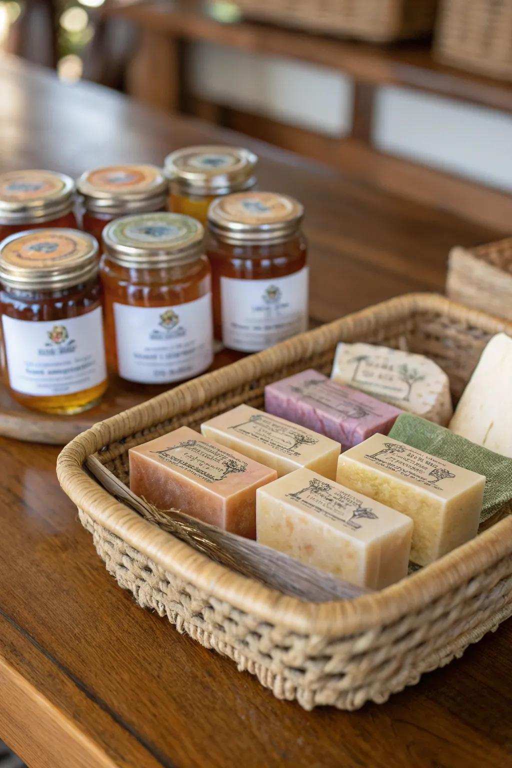 Artisan goods designed to give visitors a taste of local culture.