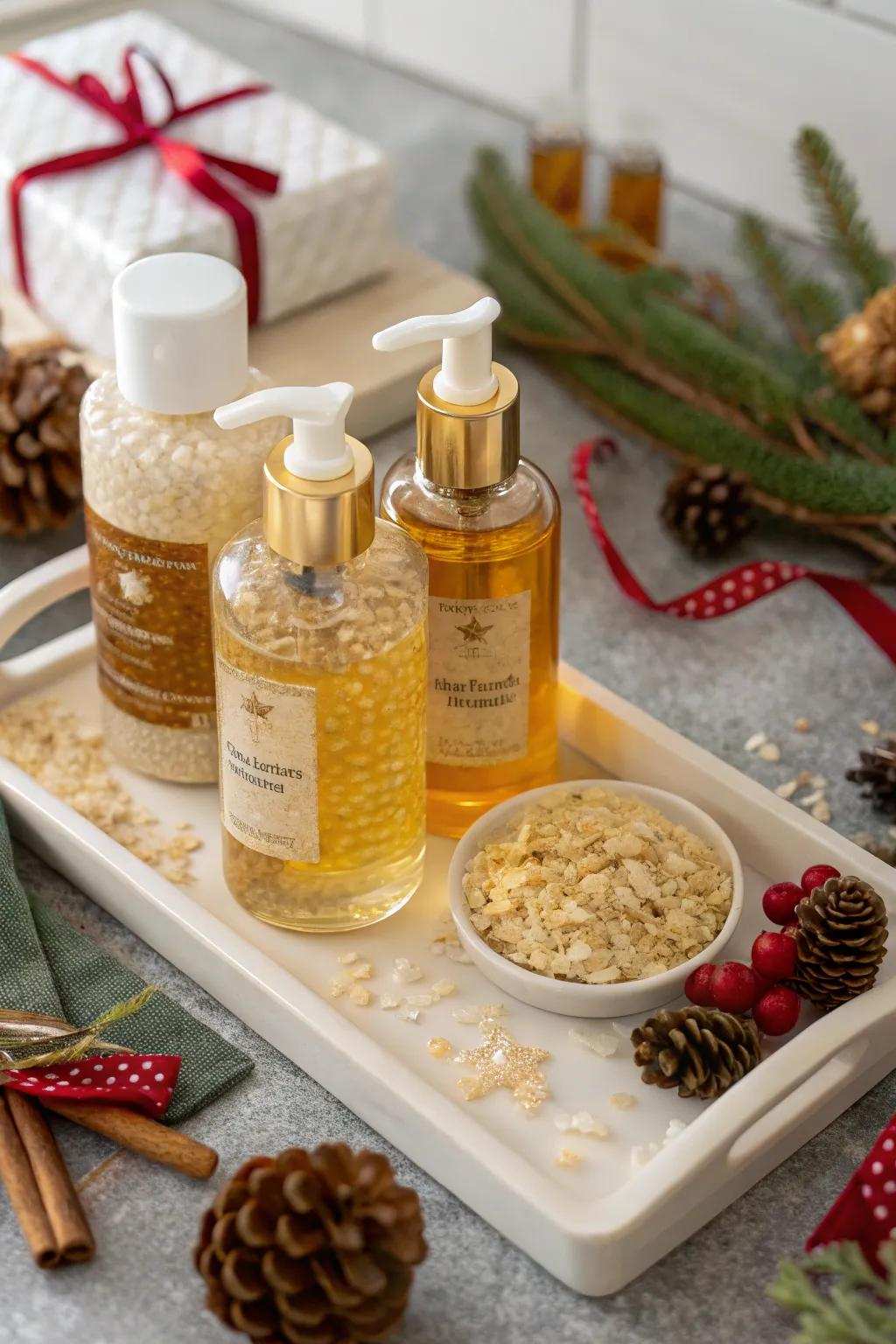 Artisanal hand cleansers for an opulent touch