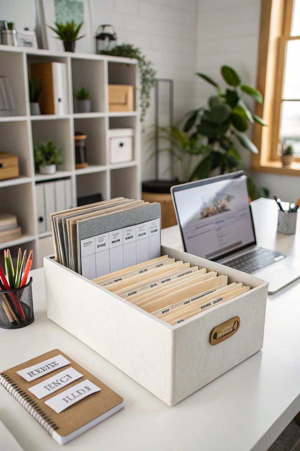 Avoid missing payments with a reminder file system.
