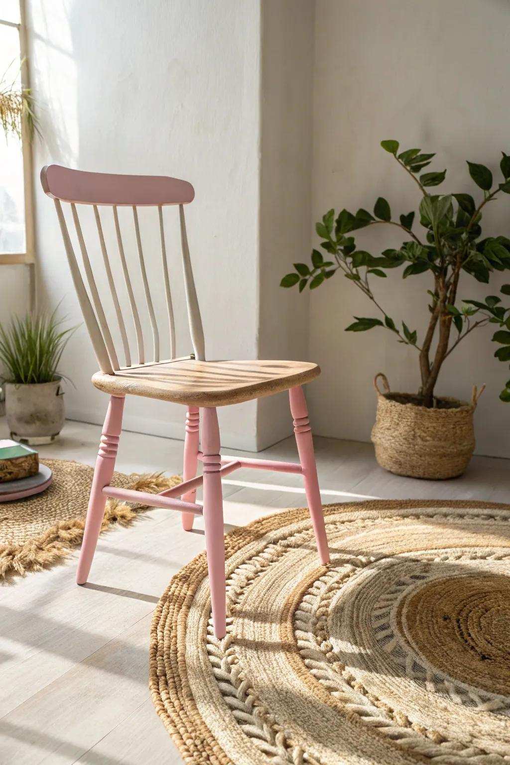 Breathe new life into your furniture with a touch of rose beauty. #RoseCrafts #SimpleDécor