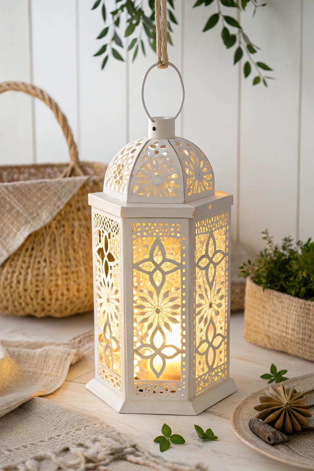 Brighten your holidays with the warm radiance of minimalist paper lights.