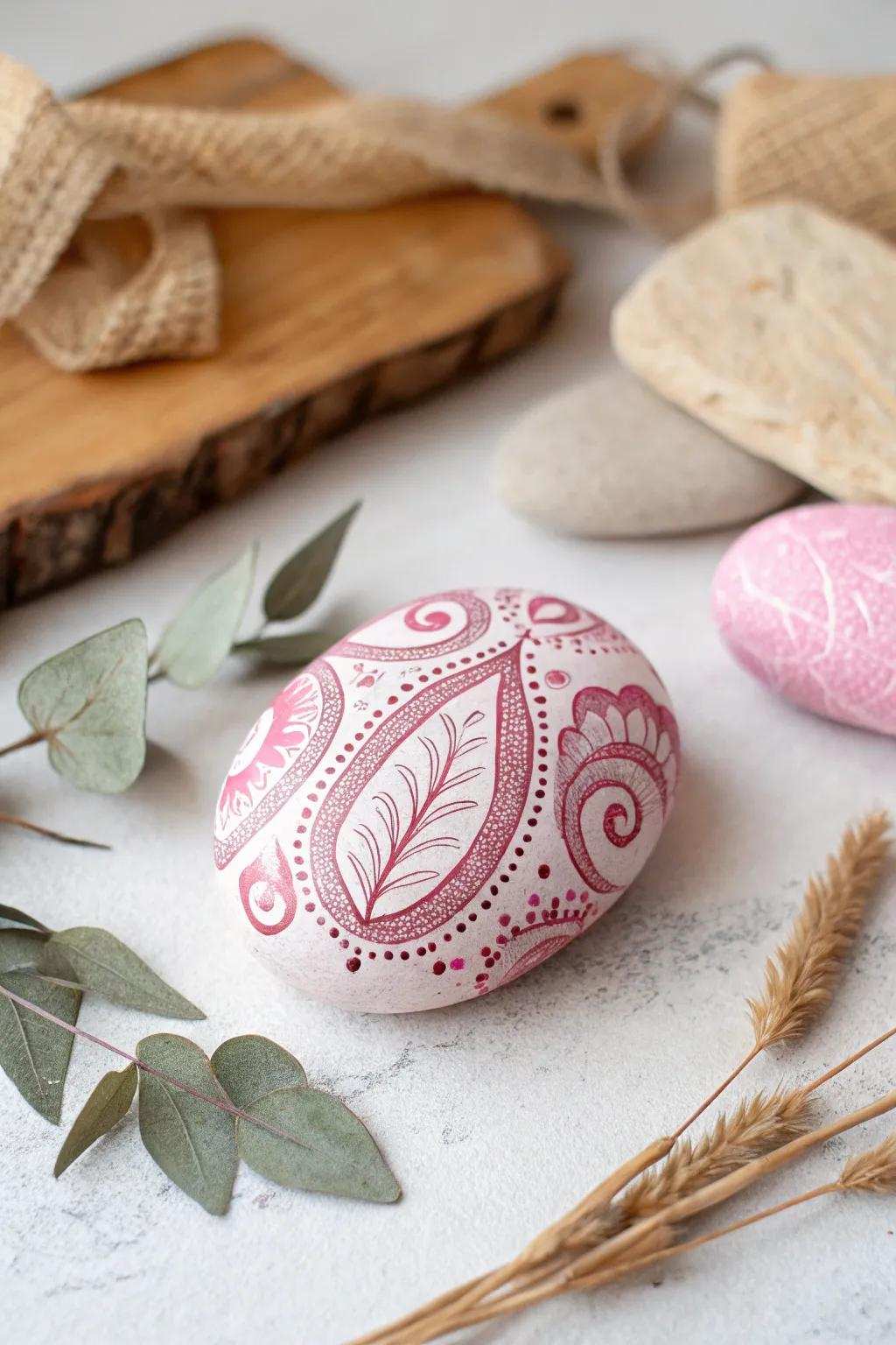 Bring a hint of charm to your space with beautifully colored rose rocks.
