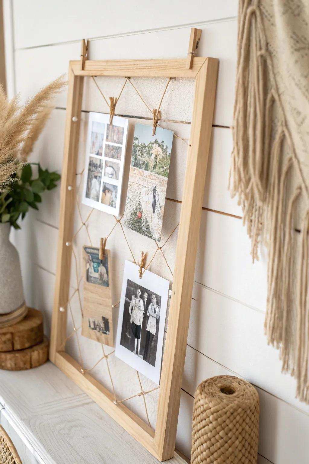 Bring coziness to your workspace with a family photo collection that combines simplicity and heartfelt memories.