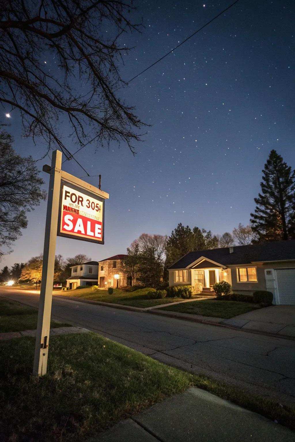 Capture attention day and night with illuminated signs.