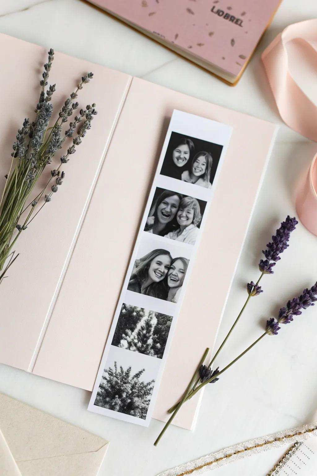 Capture the delight of spontaneous moments with charming instant photo booth prints.