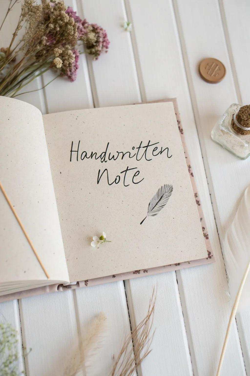 Capture your story with the grace of personalized written accounts.