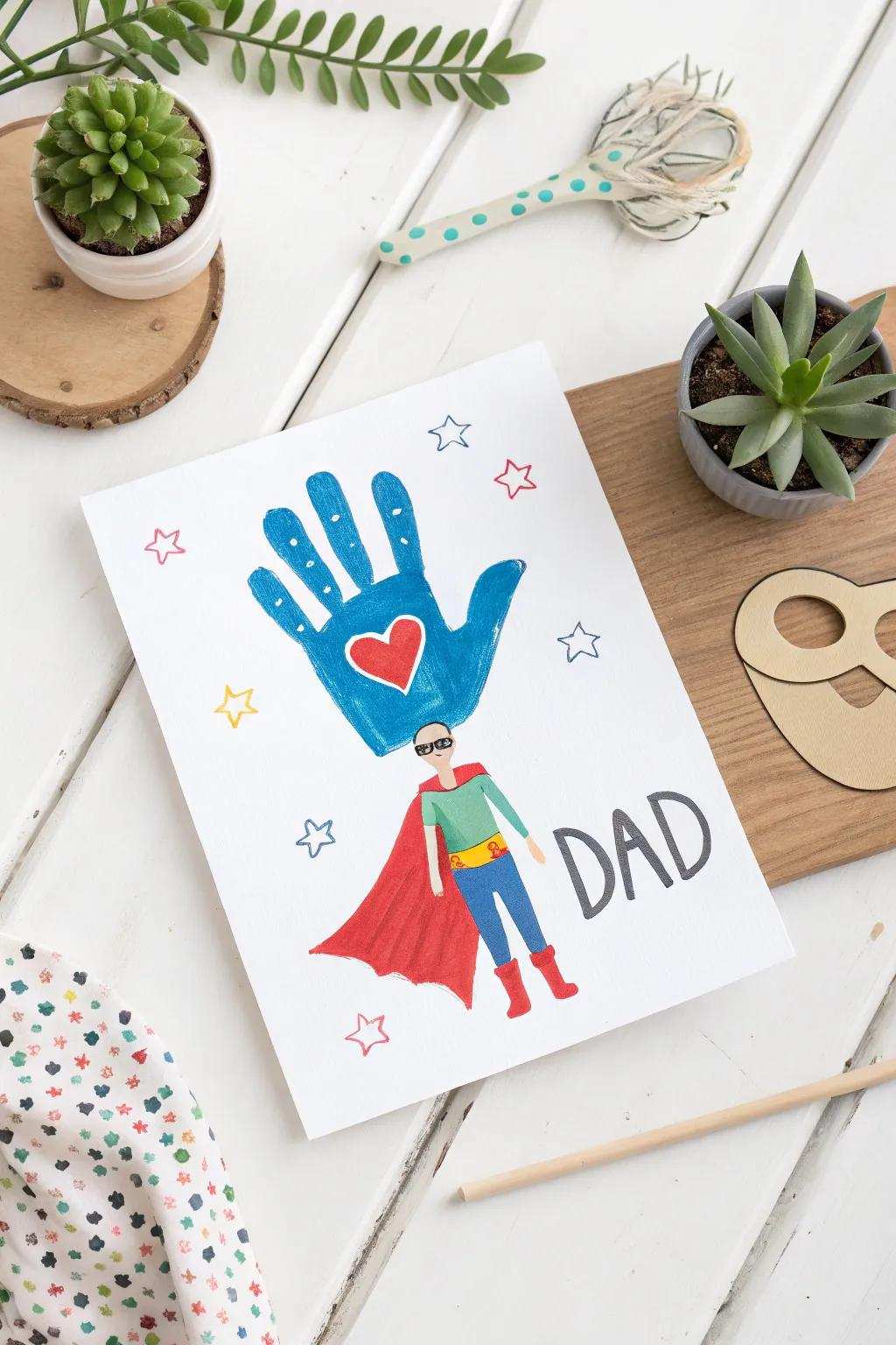 Celebrate Dad's exceptional attributes with an artisanal flourish!