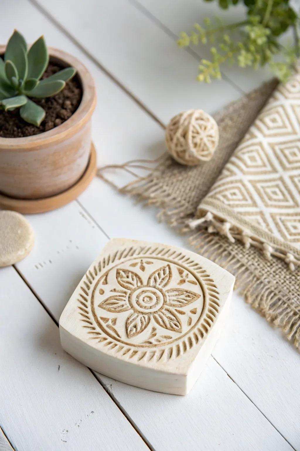 Celebrate the allure of nature through handcrafted botanical stamps, incorporating a hint of spring into all creations.