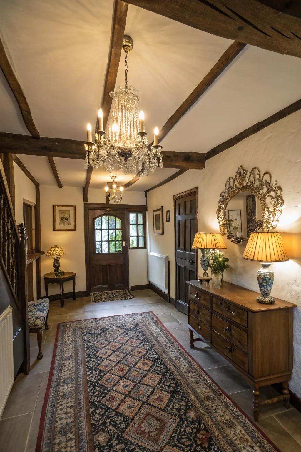 Charming decorations that tailor the space.