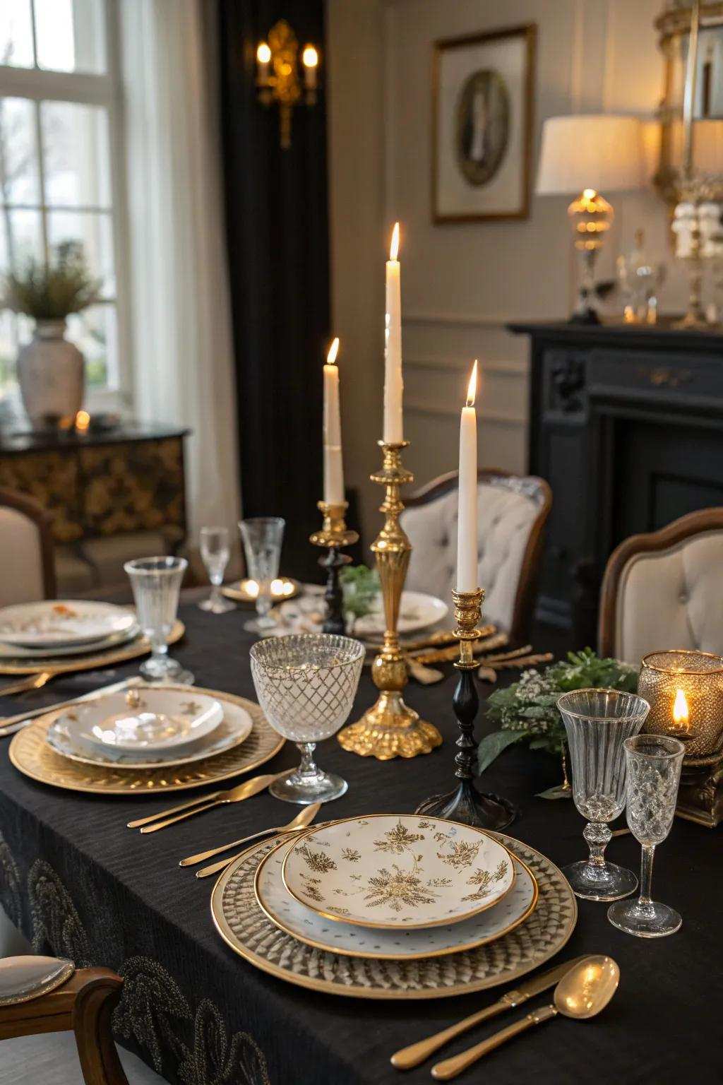 Classic refinement with a nostalgic impression.