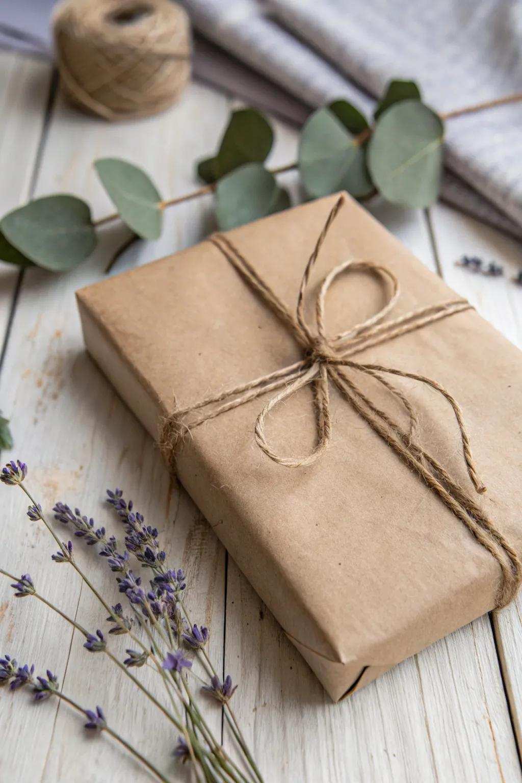 Classic sophistication: Unveiling the beauty of simplicity with basic kraft packages.