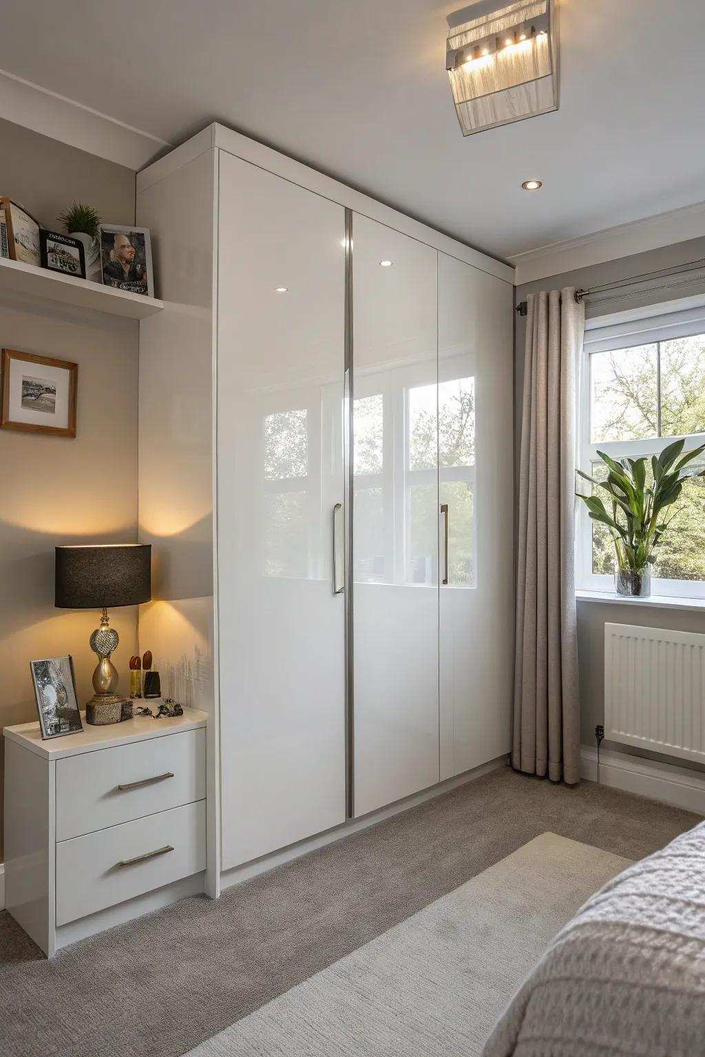 Corner dressers take full advantage of every inch.