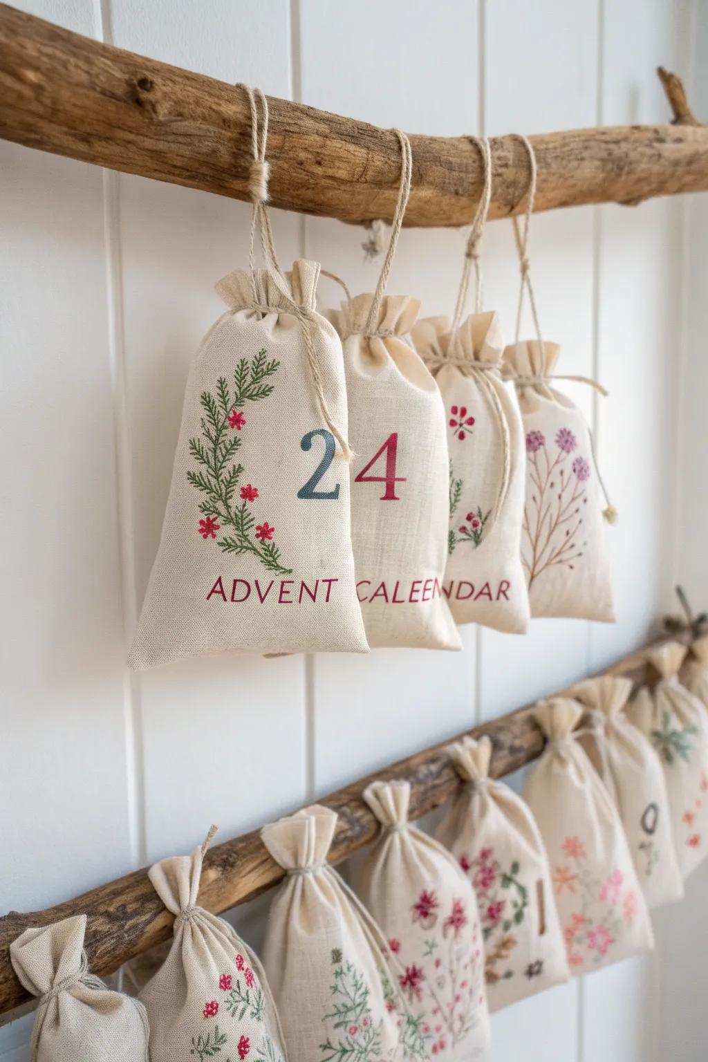 Countdown to Christmas with a handmade nuance: Uncover the allure of simplicity and artisanship in this captivating anticipation schedule.