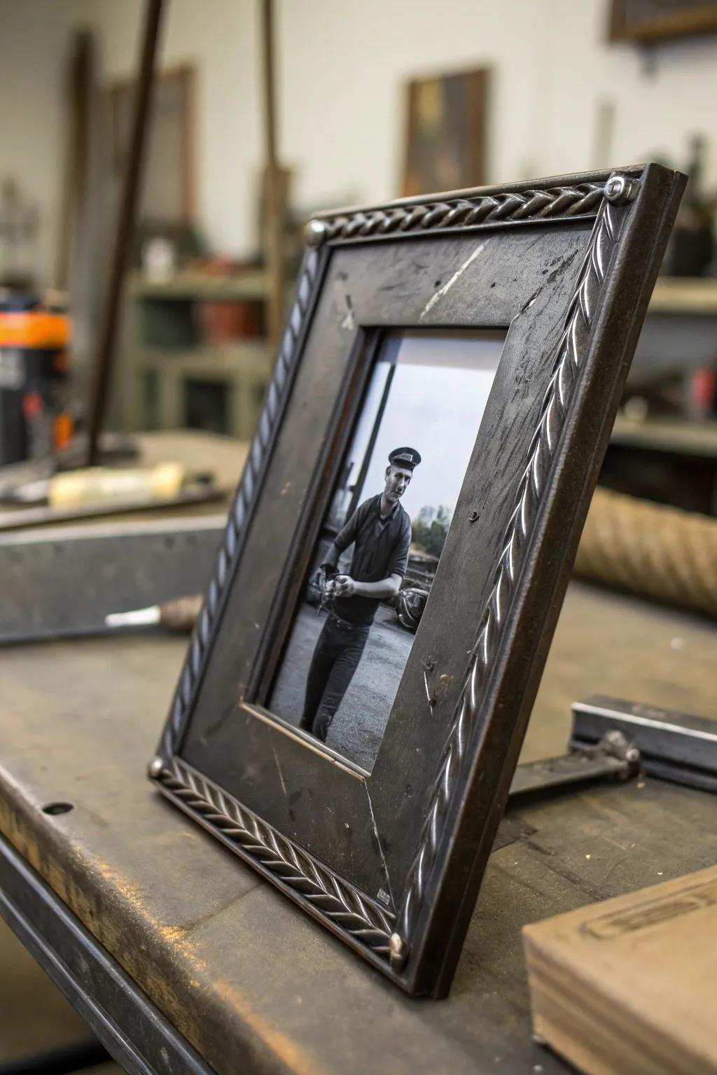 Craft Your Memories: A Modern Twist with a Welded Frame
