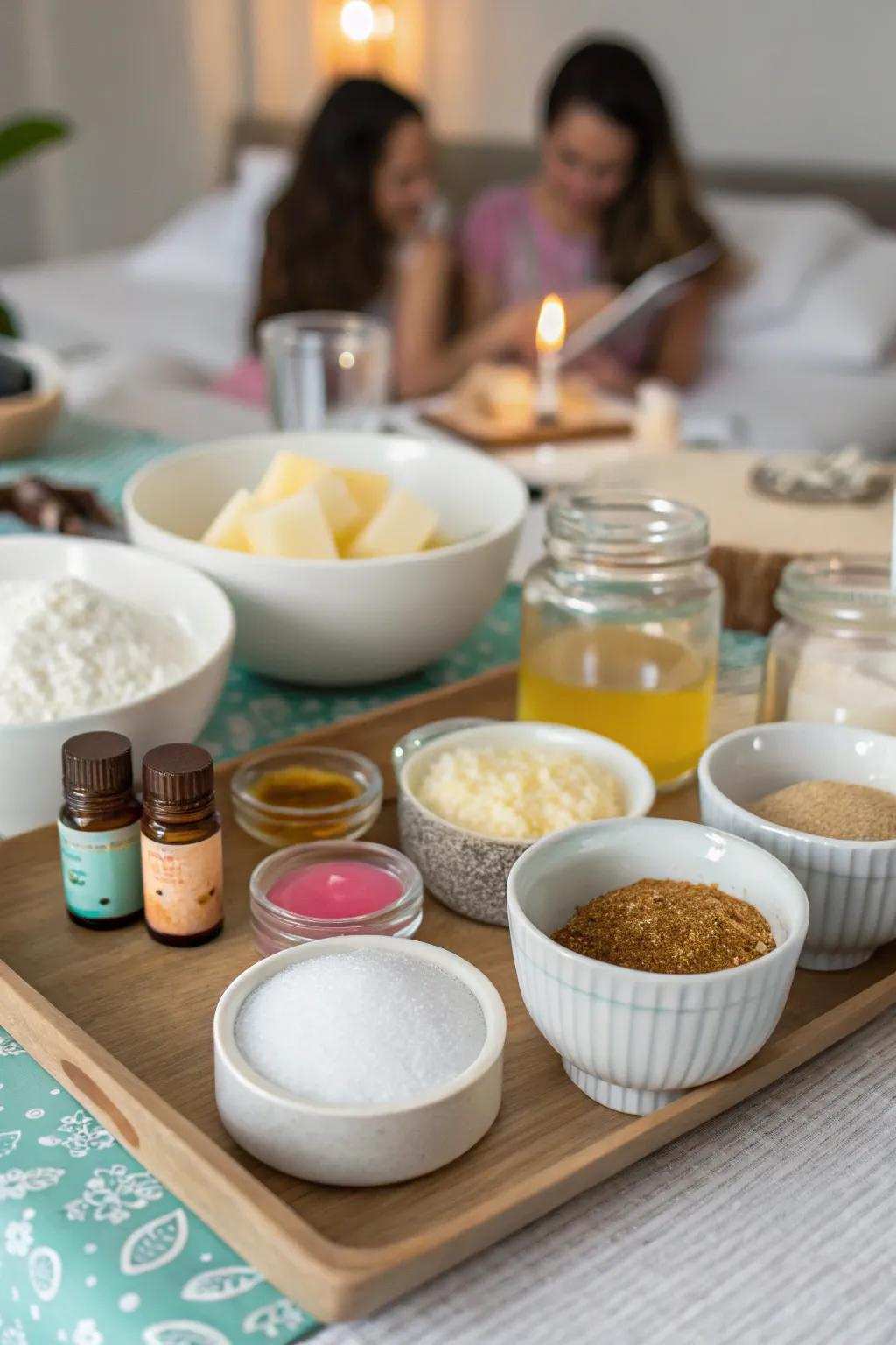 Crafting lip polishes is a sweet and pampering activity.