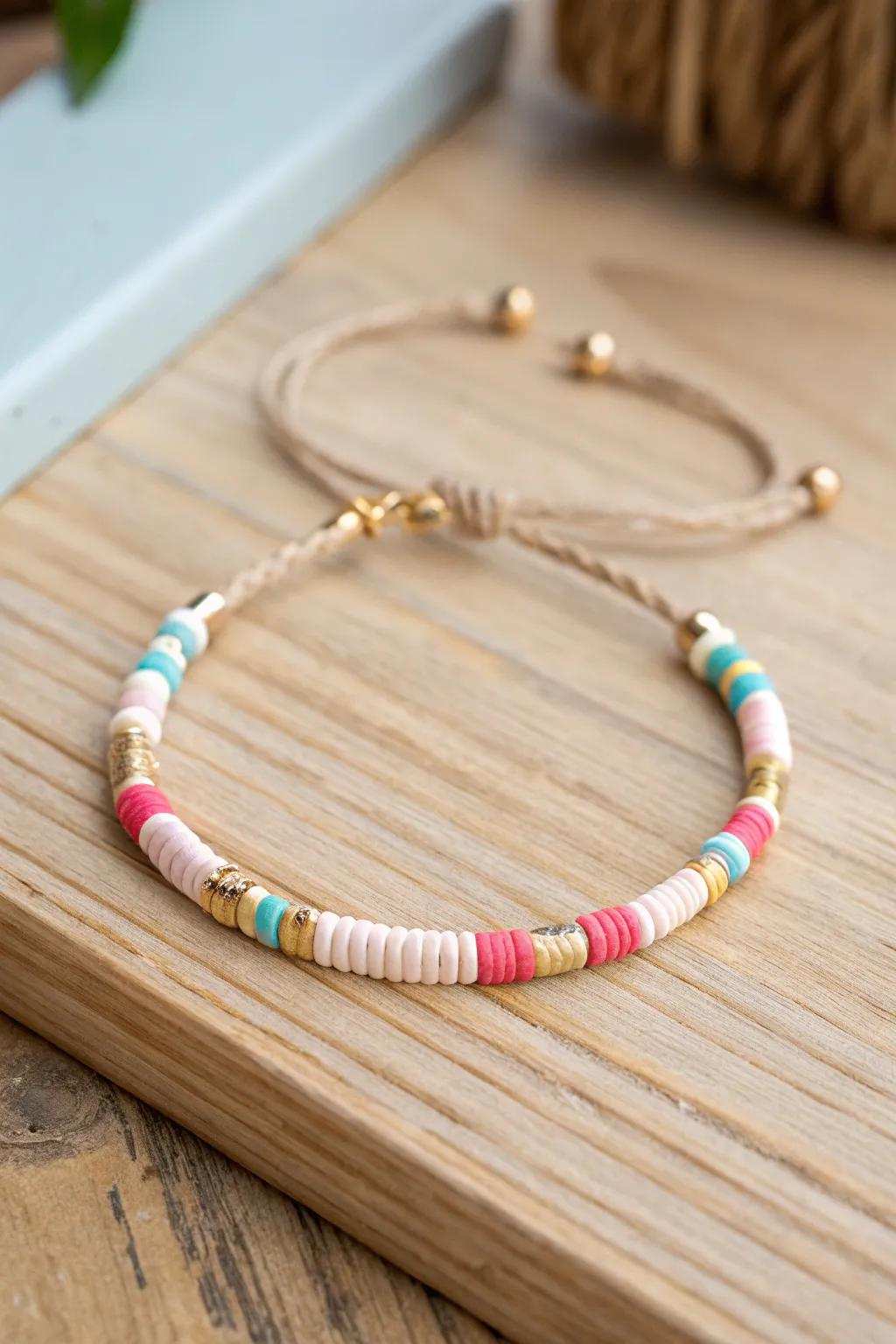 Created with Affection: A Delightful Environmentally Conscious Drinking Straw 'Bead' Bracelet