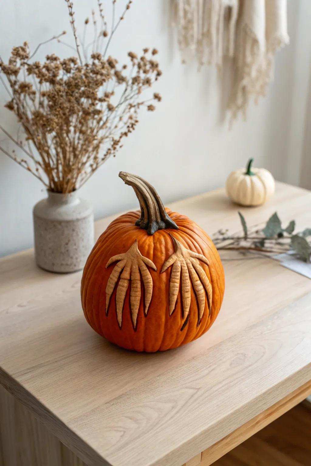 Delight in the beauty of terror with these wonderfully carved monster talons.
