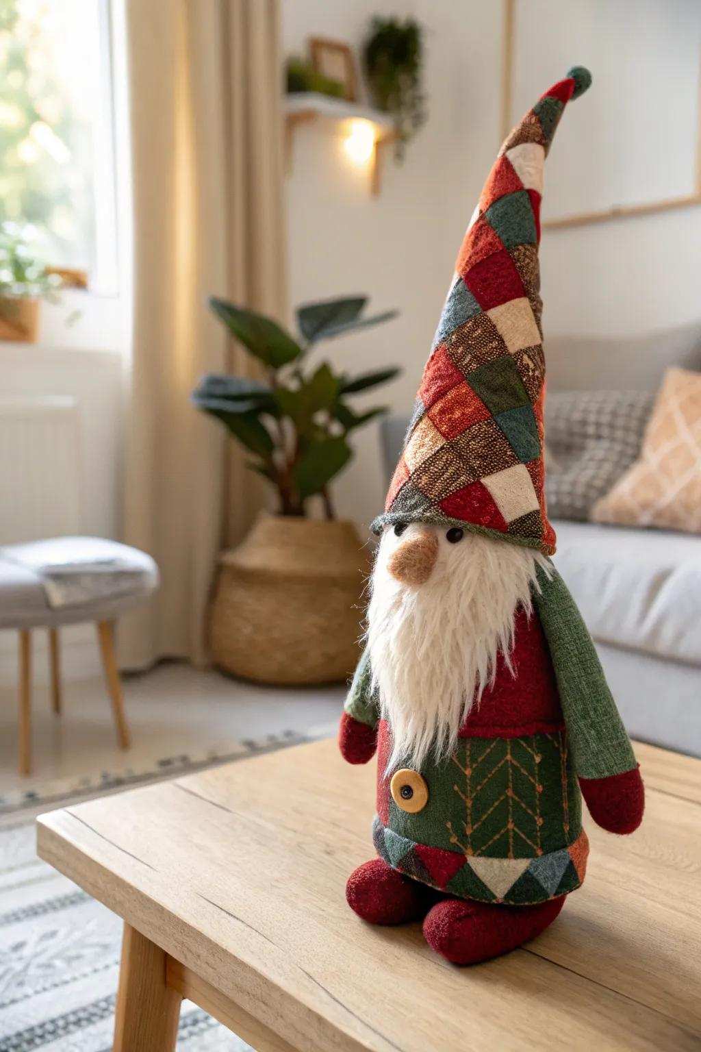 Design your own holiday magic with these delightful handmade textile sprites, ideal for adding a touch of whimsy to your celebratory decor!