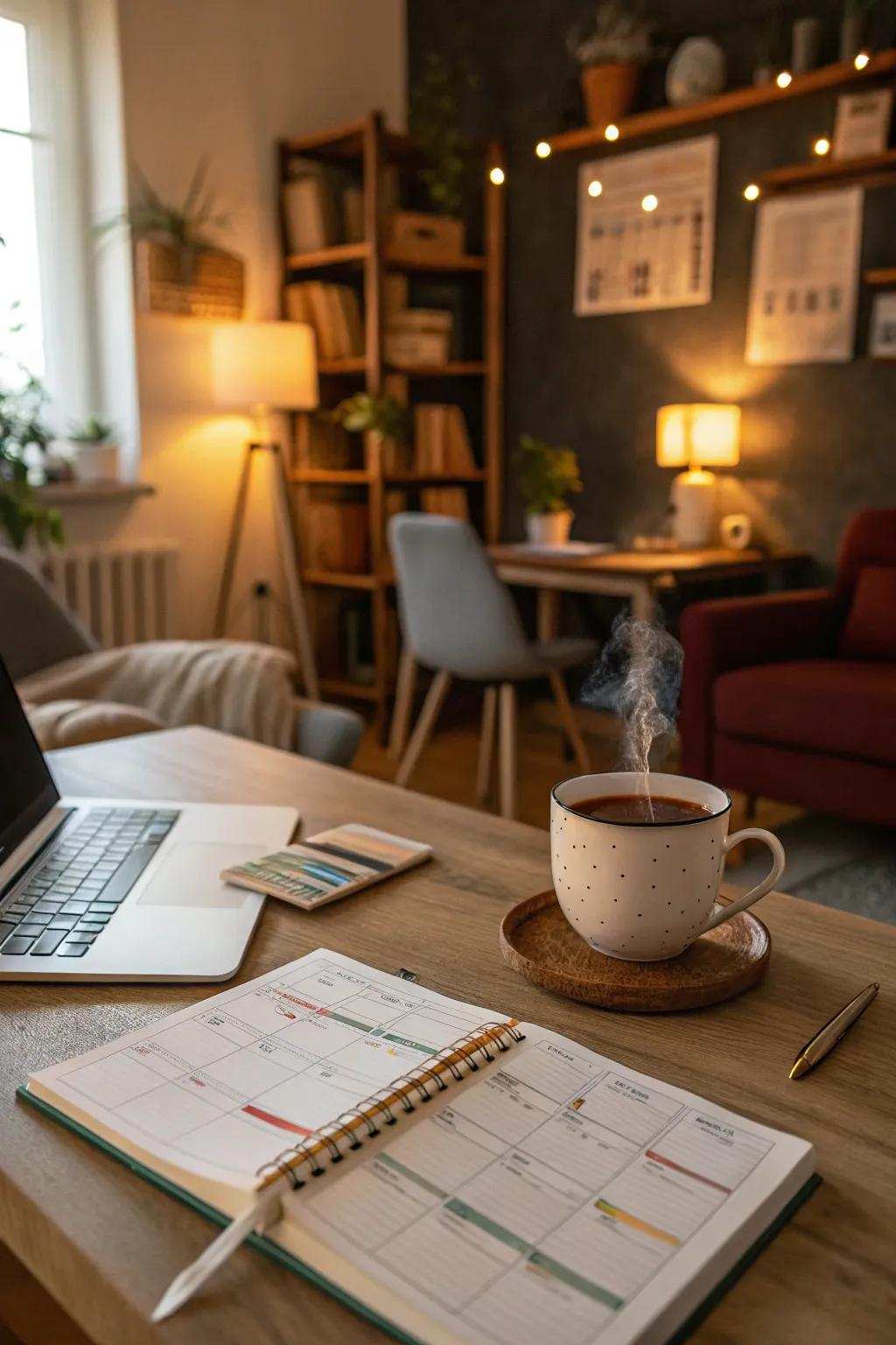 Designate a specific day to address invoice payments.