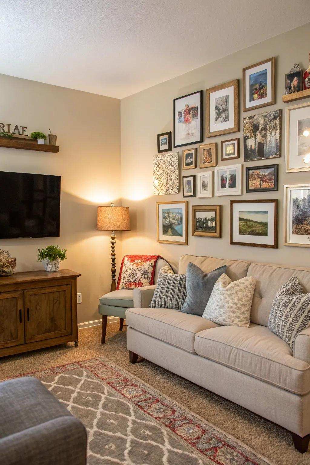 Display walls express your unique narrative