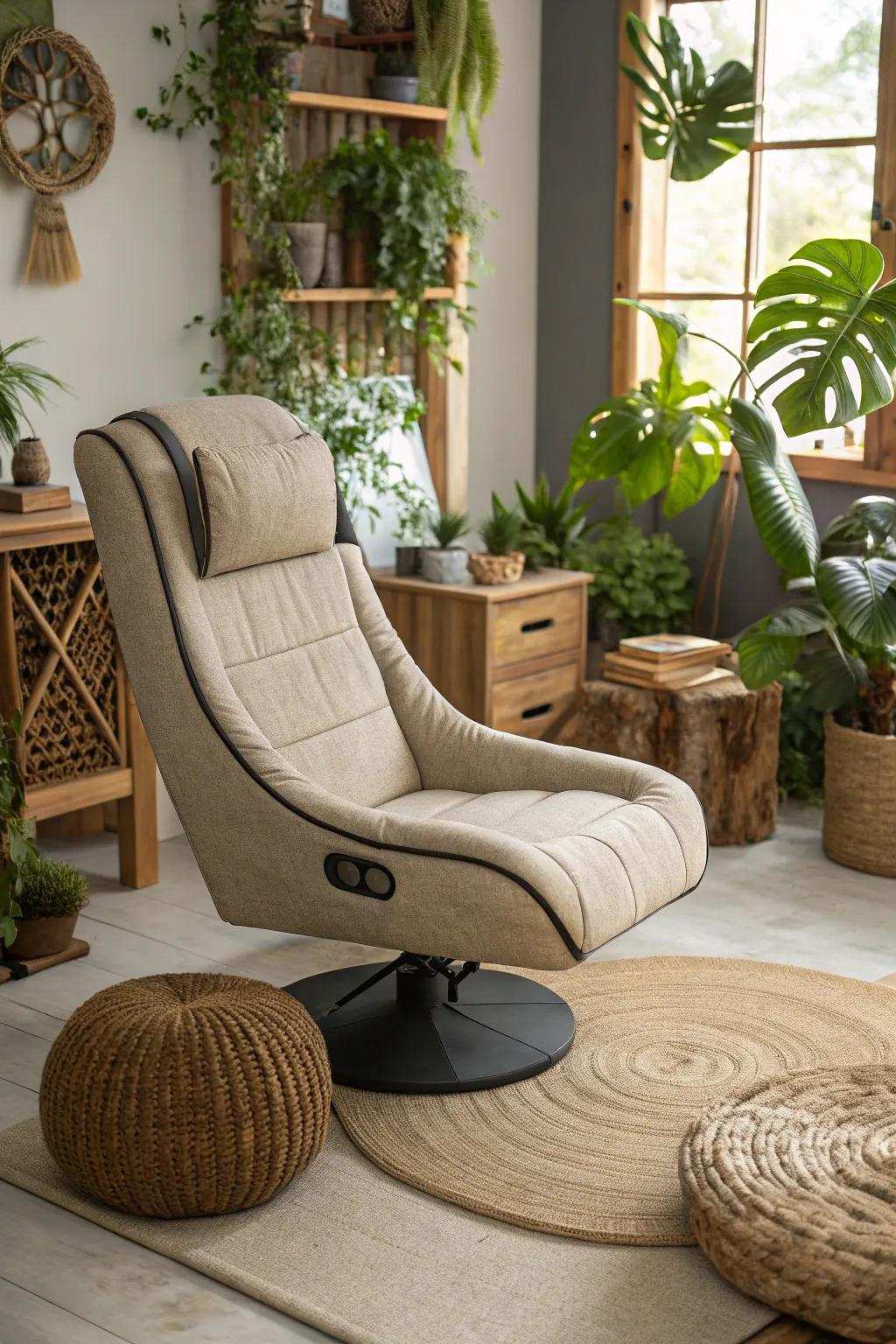 Eco-conscious designs foster a sustainable gaming environment.