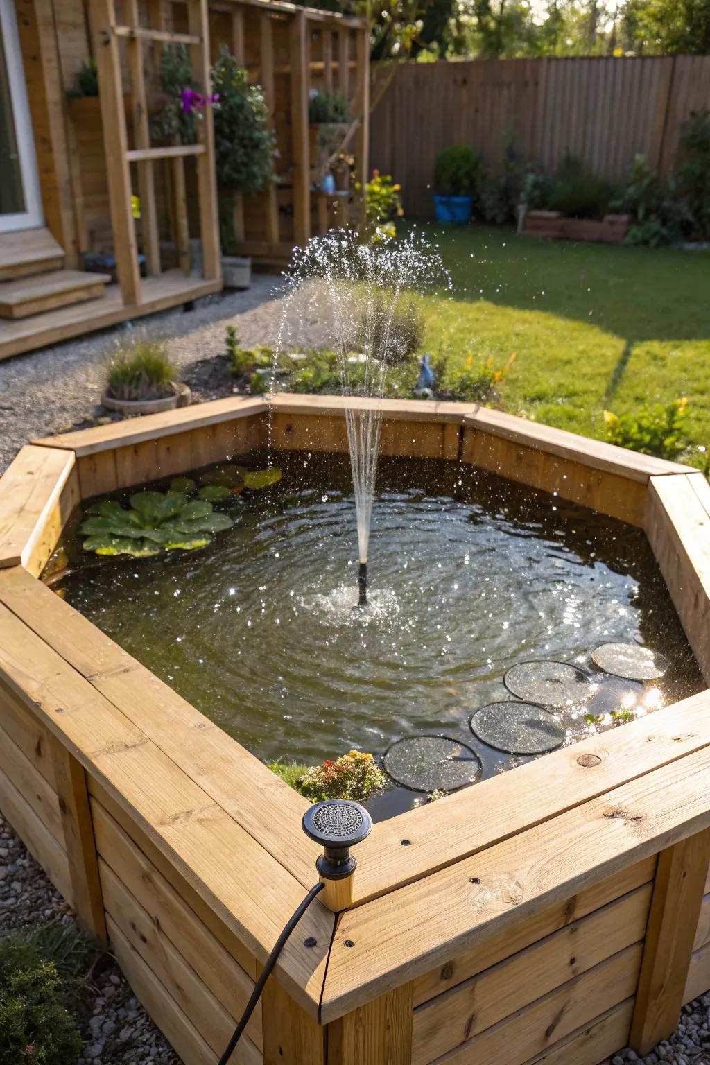 Eco-friendly and elegant, powered features add charm.