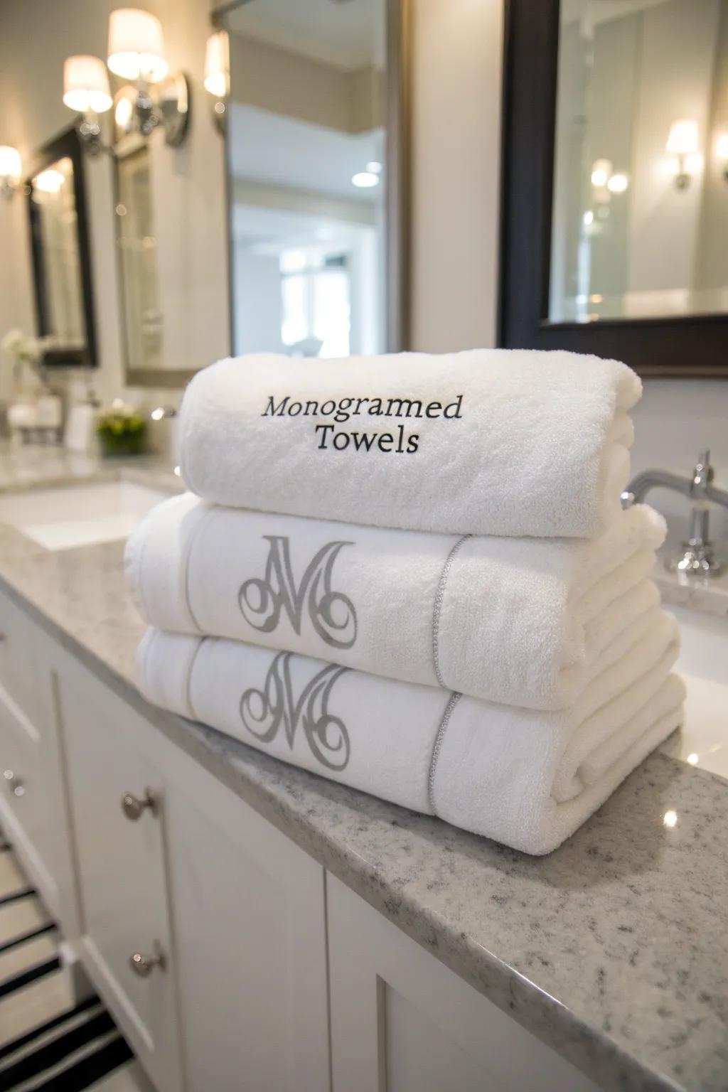 Elegant cloths with a personal touch.