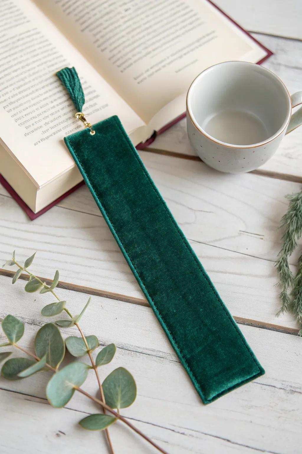 Elevate your reading experience with the luxurious touch of soft-touch covered page savers. Simple elegance at your fingertips.
