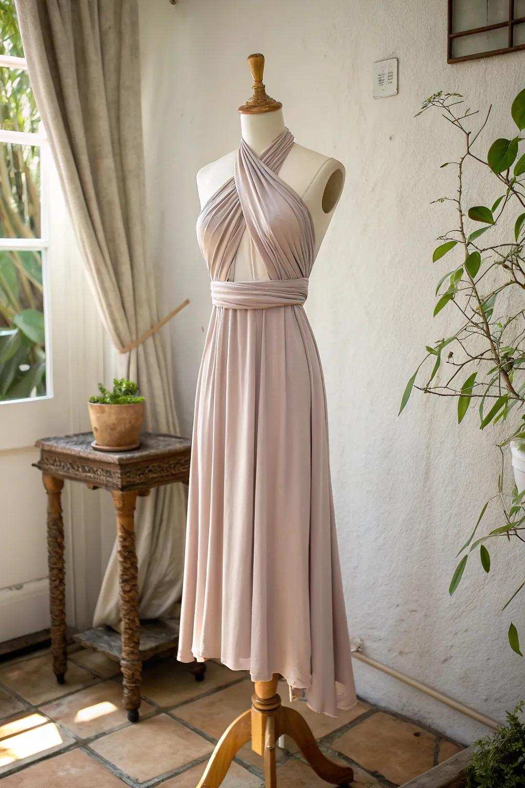 Embrace endless style possibilities with this chic infinity dress—your perfect travel companion!