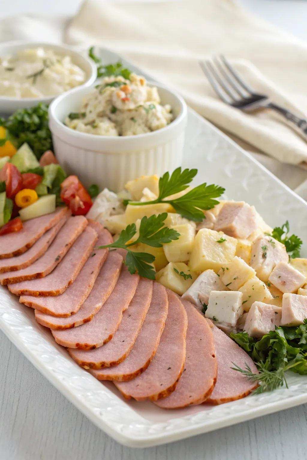 Embrace the essence of Newfoundland with a quintessential cold plate.