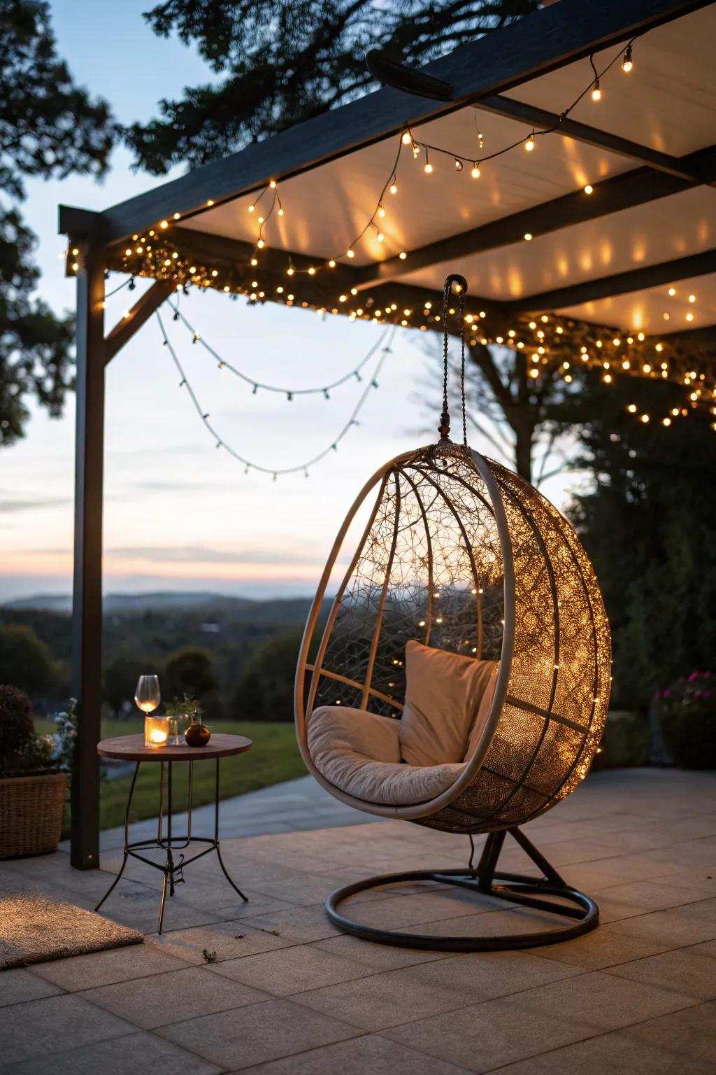 Enchant your deck with twinkling lights.