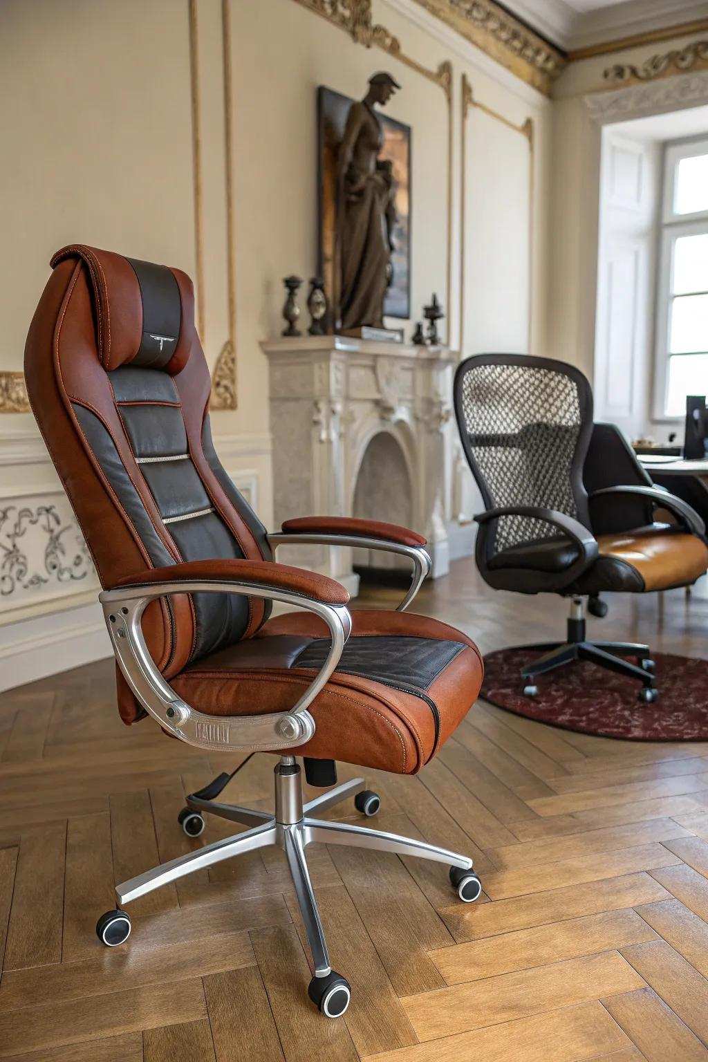 Exploring varied materials for style and practicality.