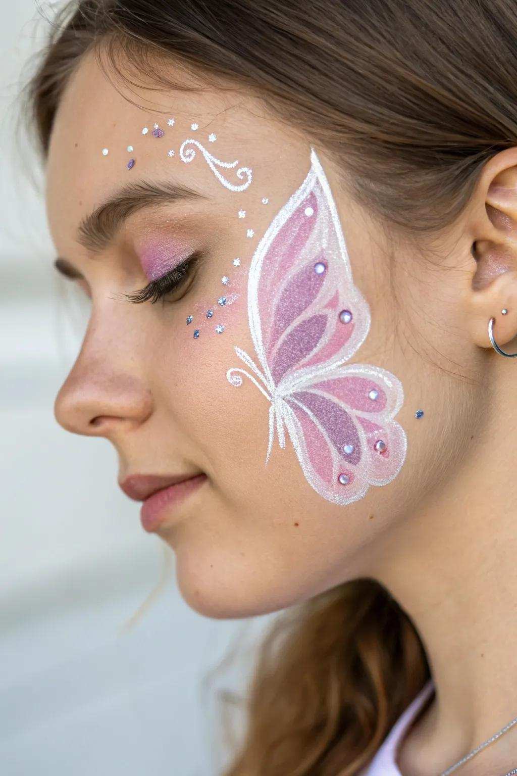 Express your whimsical side using a hint of glistening sophistication.